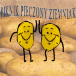 piknik pieczony ziemniak i